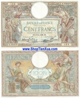 100 Francs Pháp 1938