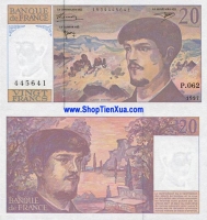 20 francs Pháp 1997