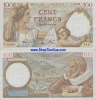 100 fancs Pháp 1940 - anh 1