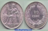 X10 : Xu bạc 20 cent đông dương VN 1937 - anh 1