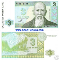 QT18 : Kazakhstan 3 Tenge 1993