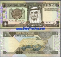 QT34 : Saudi Arab ( Ả rập Xê-Út ) 1 Riyal 1984