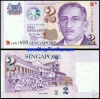 QT35 : Singapore 2 dollar 2000 - anh 1