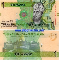 QT42 : Turkmenistan 1 Manat 2009