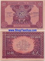 MS186 - 20 cent 1942