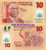 P10 : Nigeria 10 naira 2009 - anh 1