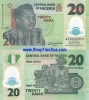 P11 : Nigeria 20 naira 2009 - anh 1