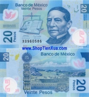 P25 : Mexico 20 Pesos 2010