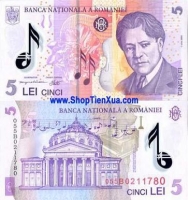 P20 : Romania 5 Lei 2005