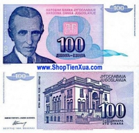 QT90 : Nam Tư (Yugoslavia) 100 Dinara 1994