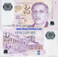 D4: Singapore 2 Dollars 2007