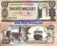 QT110 : Guyana 20 dollar 1996