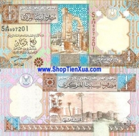 QT147 : Libya 1/4 Dinar 2002