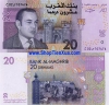 QT152 : Morocco (Ma rốc) 20 Dirhams 2005 - anh 1