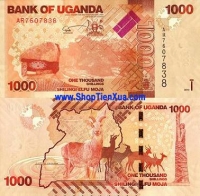 QT168 : Uganda 1000 shillings 2010