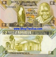 QT170 : Zambia 2 Kwacha 1980