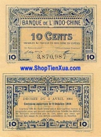 MS208 - 10 cent Thành thái 1920