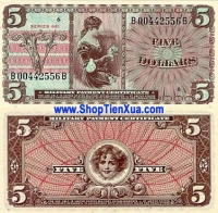 MS226 - 5 dollar seri 661 năm 1969